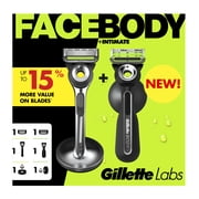 GilletteLabs Razor Duo Pack, GilletteLabs Face Razor and Body + Intimate Razor