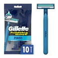 thumbnail image 1 of Gillette Prestobarba2 UltraGrip Fixed Men's Disposable Razors, Blue, 10 Count, 1 of 8