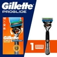 thumbnail image 1 of Gillette Pro Glide Power Men's Razor Handle + 1 Blade Refill, Blue, 1 of 11