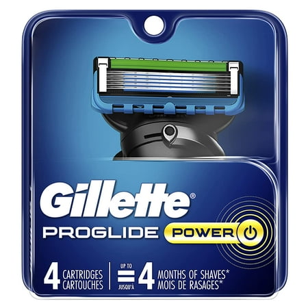 Gillette ProGlide Men's Razor Blades, 4 Blade Refills