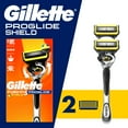 thumbnail image 1 of Gillette ProGlide Shield Men's Razor Handle + 2 Blade Refills, Silver, 1 of 11