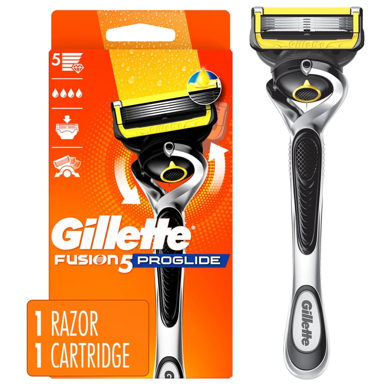 Gillette, Fusion5 ProGlide Shield men's Razor, 1 Handle 1 Refill