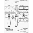thumbnail image 1 of Gillette Razor 1904. Ndrawing From King C. Gillette'S Patent Application For The Gillette Safety Razor Submitted In, 1 of 2