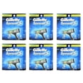 thumbnail image 1 of Gillette Sensor 3 Refill Blade Cartridges, 8 Count (Pack of 6) + Eyebrow Ruler, 1 of 2