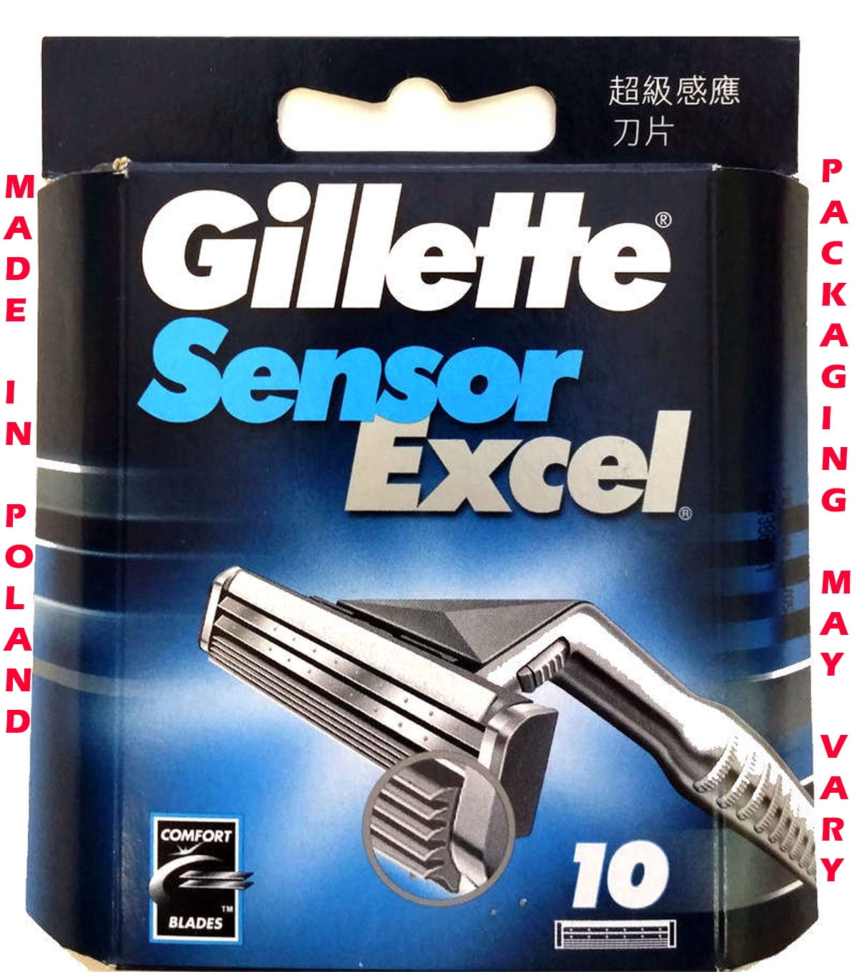 Gíllette Sensor Excel Razor Refill Cartridges 20 Count