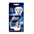 thumbnail image 1 of Gillette Sensor Excel Razor w/ 2 Sensor Excel Cartridges & 1 Sensor3 Cartridge + Beyond BodiHeat Patch, 1 Ct, 1 of 2