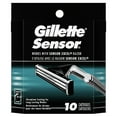 thumbnail image 1 of Gillette Sensor Men's Razor Blade Refills, 10 Count, 1 of 6