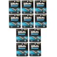 thumbnail image 1 of Gillette Sensor Refill Blade Cartridges, 10 Ct. (Pack of 10) + Cat Line Makeup Tutorial, 1 of 2