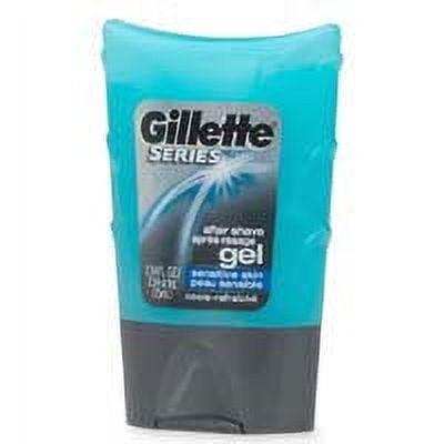 Gillette Series After Shave Gel, Sensitive Skin - 2.5 Oz, 3 Pack