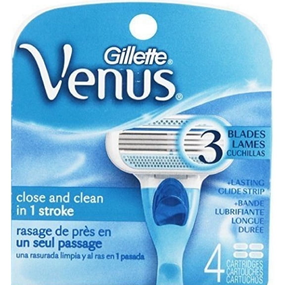 Gillette Venus Cartridges 4 Each