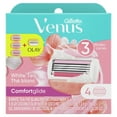Gillette Venus ComfortGlide White Tea, 3 ct Women's Razor Blade Refills