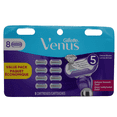thumbnail image 1 of Gillette Venus Deluxe Smooth Swirl Womens Razor Blade Refills, 8 Count, Moisture Ribbon to Protect Against Irritation (Pack of 1), 1 of 9