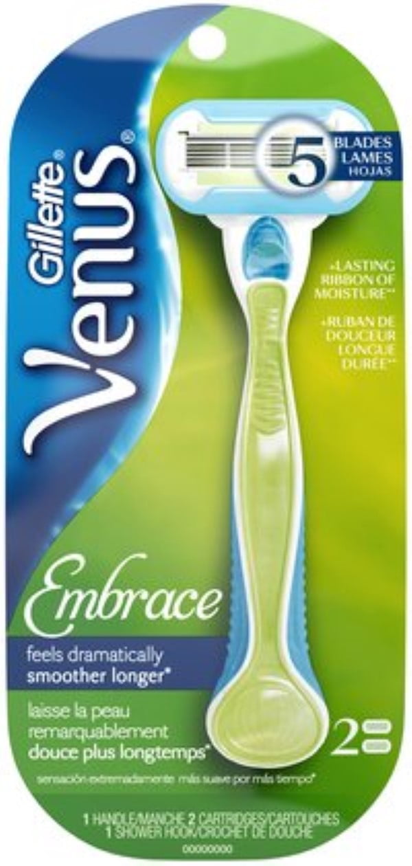 Gillette Venus Embrace Razor 1 Each (Pack of 2)