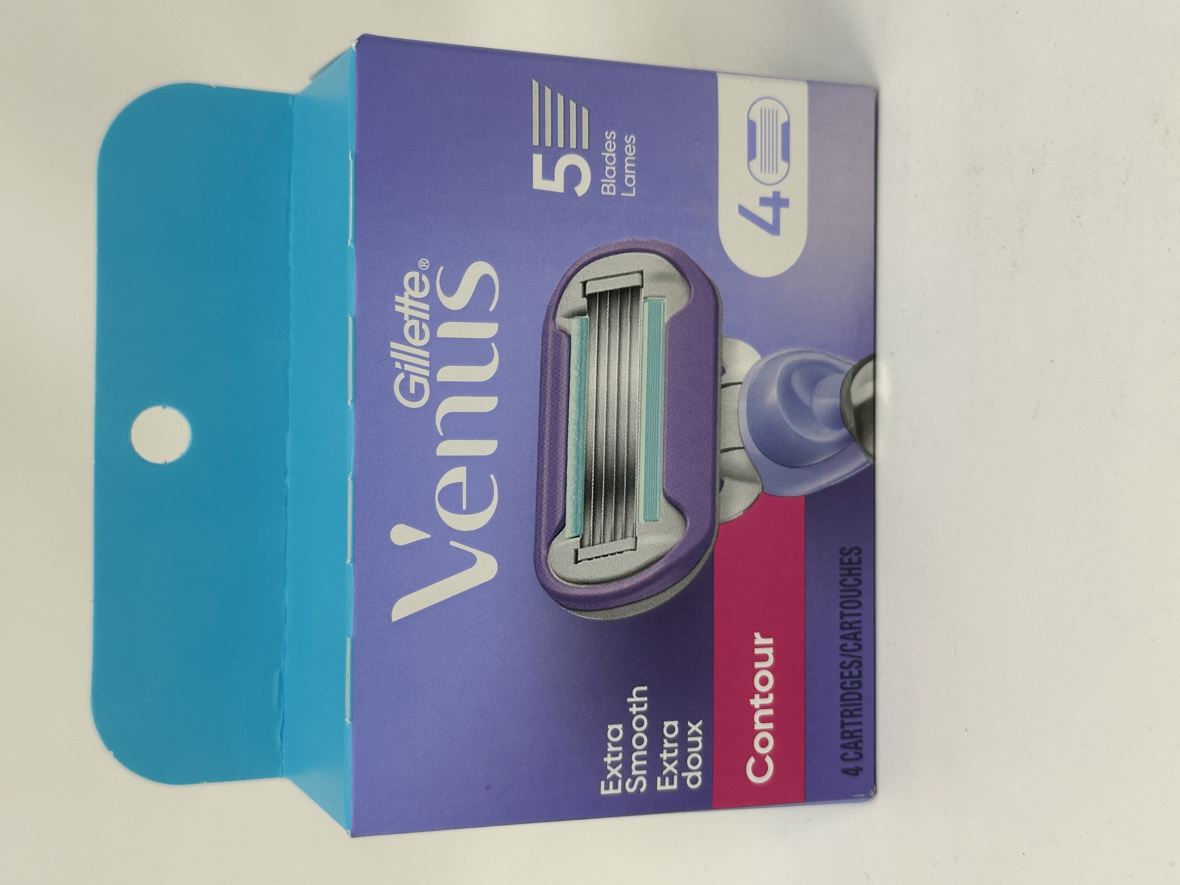 Gillette Venus Extra Smooth Swirl Women's Razor Blade Refills - 4 Count