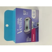 Gillette Venus Extra Smooth Swirl Womens Razor Blade Refills - 4 Count