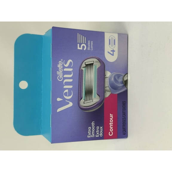 Gillette Venus Extra Smooth Swirl Women's Razor Blade Refills - 4 Count