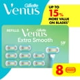 thumbnail image 1 of Gillette Venus Extra Smooth Women's Razor Blades, 8 Razor Blade Refills, 1 of 11