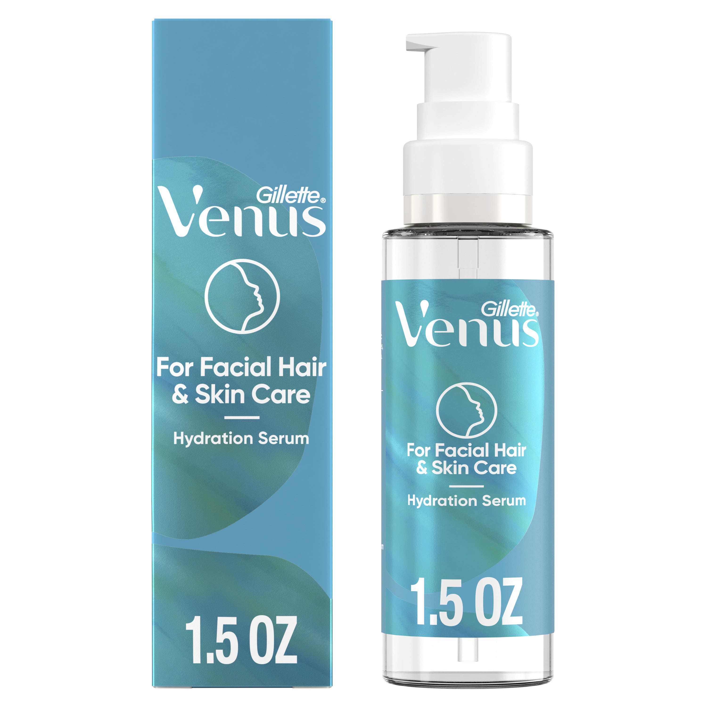 Gillette Venus Facial Hydration Liquid Serum with a Touch of Hyaluronic