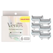 Gillette Venus Intimate Grooming Razors for Women, 6 Razor Blade Refills