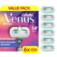 thumbnail image 1 of Gillette Venus Miami Midnight Extra Smooth Women's Manual Razor Refills, 6 Count, 1 of 10
