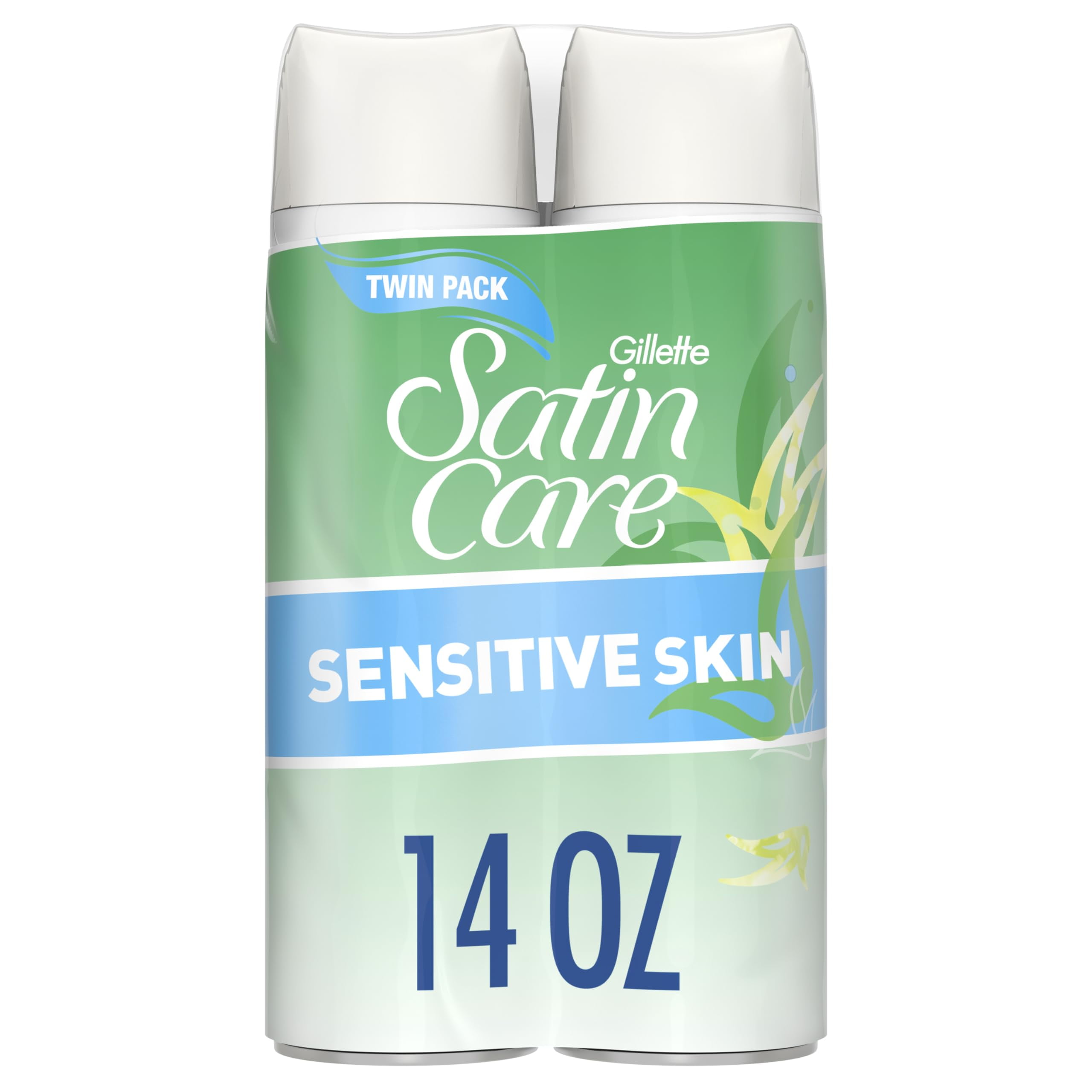 Gillette Venus Satin Care Sensitive Skin Shave Gel for Women 7 ounce, 2
