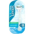 thumbnail image 1 of Gillette Venus Smooth Sensitive Womens Razor Handle, 2 Blade Refills, 1 of 9