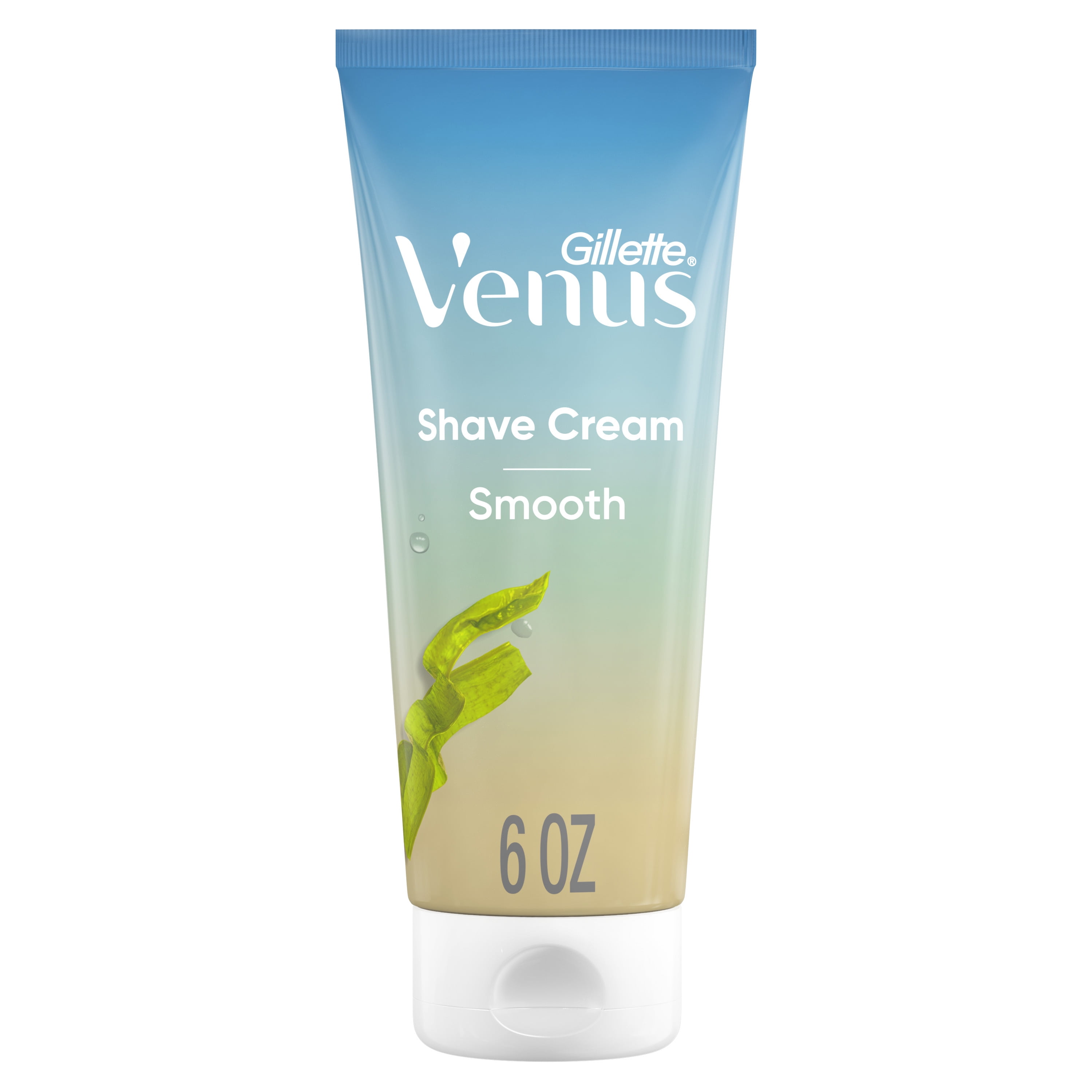 Gillette Venus Smooth plus Olay Shave Cream for Women, 6 oz