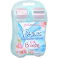 thumbnail image 1 of Gillette Venus Spa Breeze 2-in-1 Disposable Razors Plus Shave Gel Bars 2 Each (Pack of 4), 1 of 5