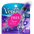 thumbnail image 1 of Gillette Venus Swirl Razor Cartridge with Handle, 4 Count, 1 of 6