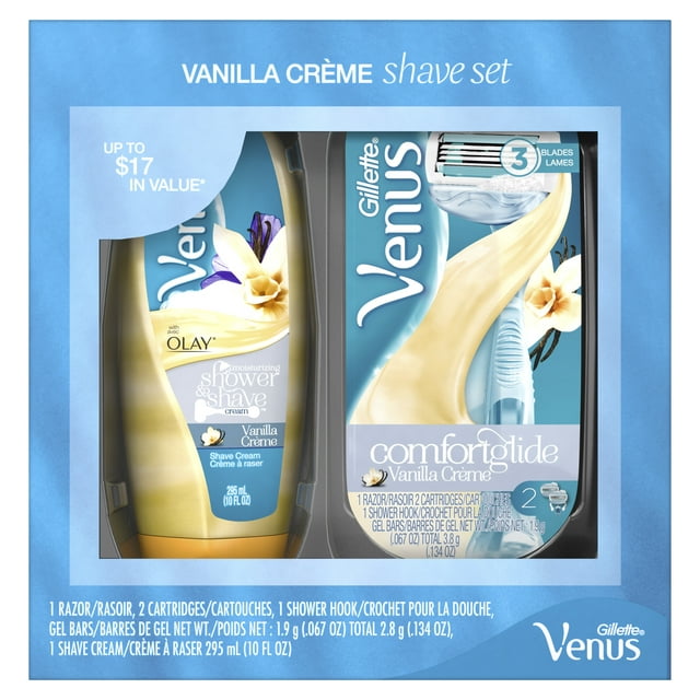 Gillette Venus and Olay Vanilla Crme Female Shave Gift Set