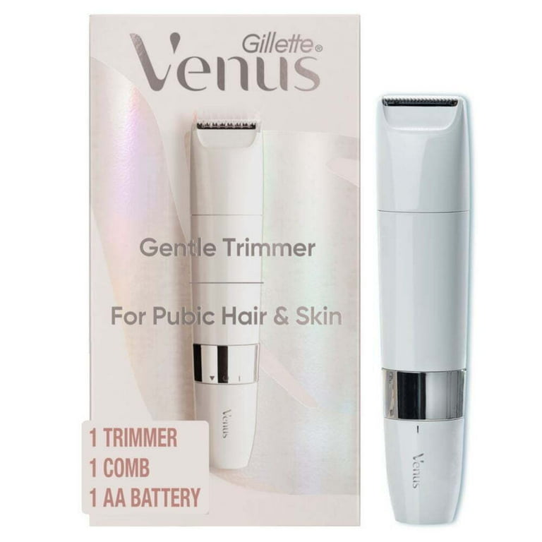 Venus Female Electric Trimmer for Pubic Hair & Skin Gentle Wet Dry