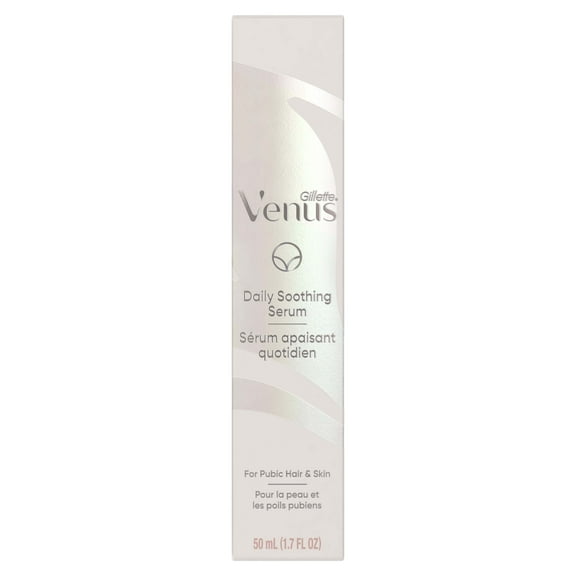 Gillette Venus for Pubic Hair and Skin, Daily Soothing Aftershave Gel Serum, 1.7 oz