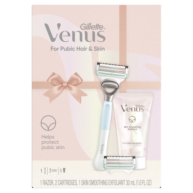 Gillette Venus for Pubic Hair and Skin, Women's Razor + SkinSmoothing