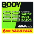 thumbnail image 1 of Gillette Labs Razor Blade Refills for Body & Intimate, 6 Count, 1 of 12