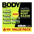 thumbnail image 1 of GilletteLabs Body + Intimate Razor Blade Refills, 6ct, 1 of 12