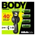 thumbnail image 1 of Gillette Labs Body Shaver, Intimate Razor For Men, 5 Count, 1 of 12