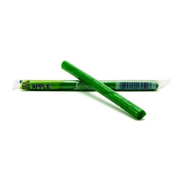Gilliam Candy Company Old Fashioned Sour Apple Candy Sticks - 80 Ct. - Individually Wrapped & Boxed for Freshness
