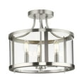 thumbnail image 1 of Progress Lighting - Gilliam - 3 Light Flush Mount In New Traditional Style-12.12, 1 of 10