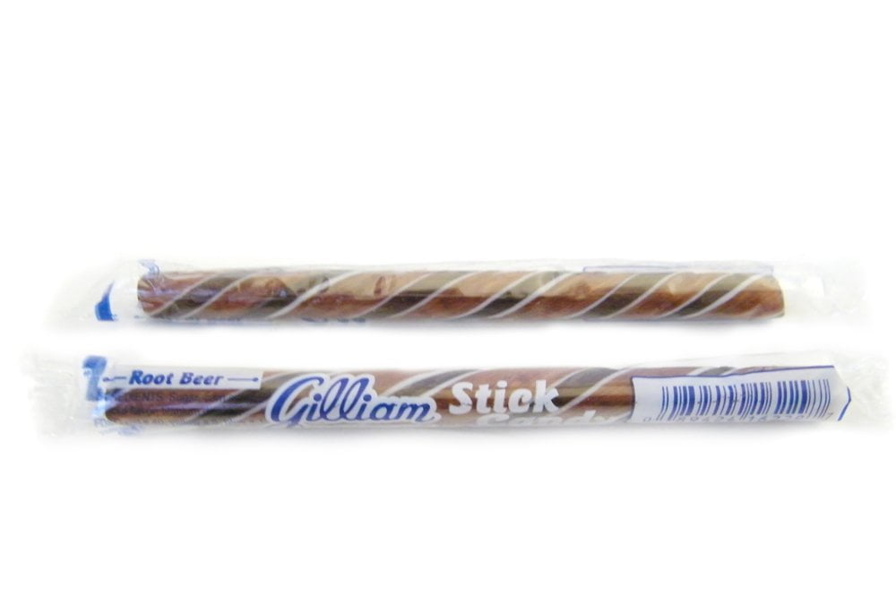 Gilliam Old Fashioned Candy Sticks [80CT Box], Root Beer