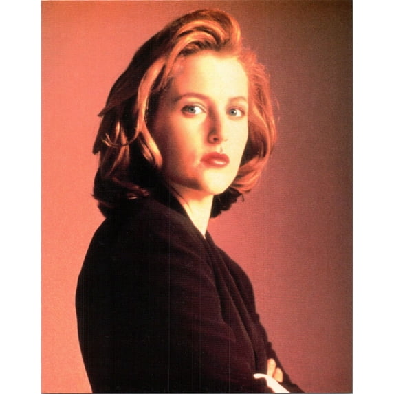 Gillian Anderson vintage Classico 1996 X Files print postcard 8x10 inches Scully