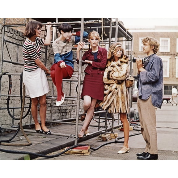 Gillian Hills Jane Birkin David Hemmings 60's Fashion Models 24X36 Classic Hollywood Poster