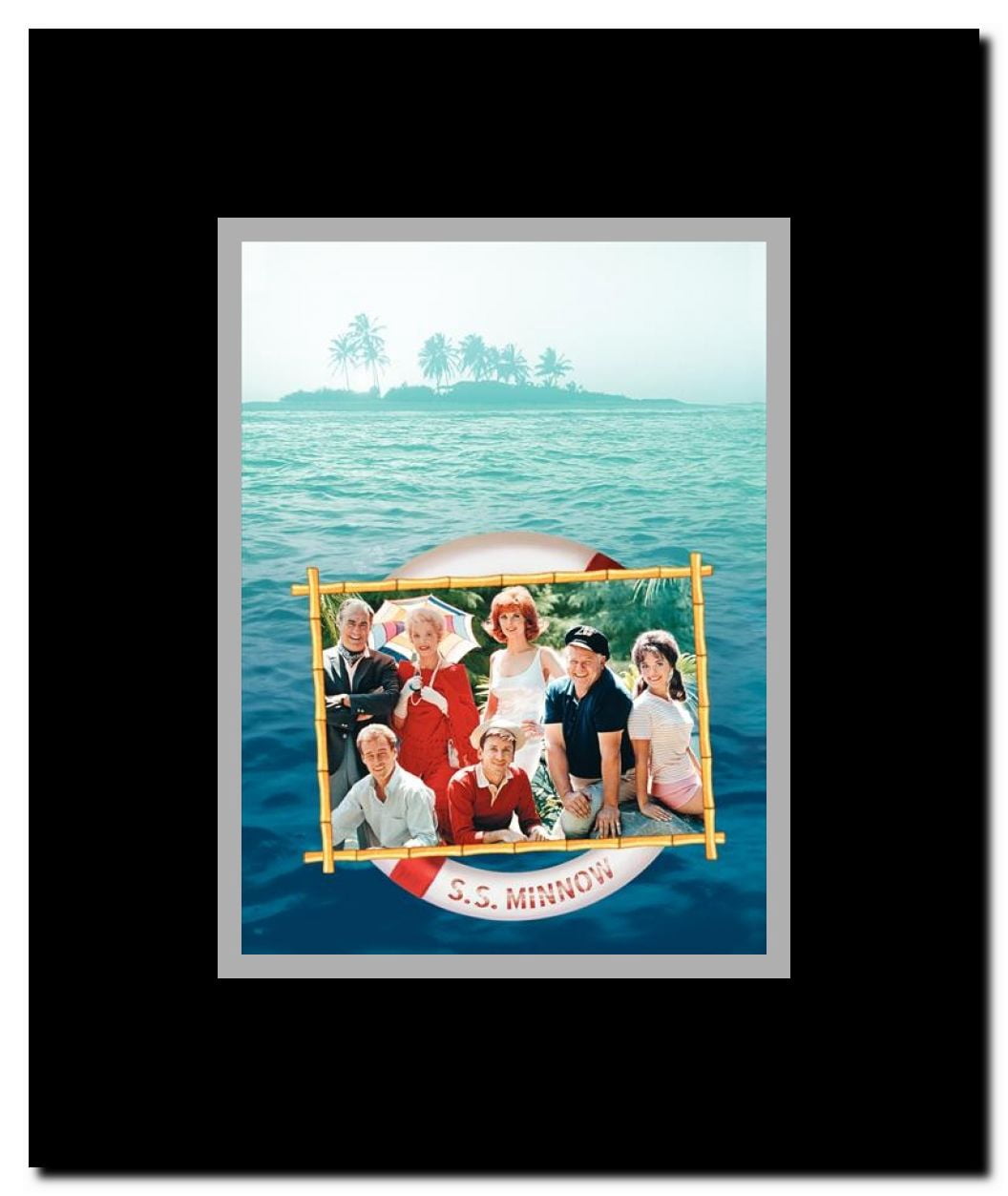 Gilligan's Island Framed Movie Poster