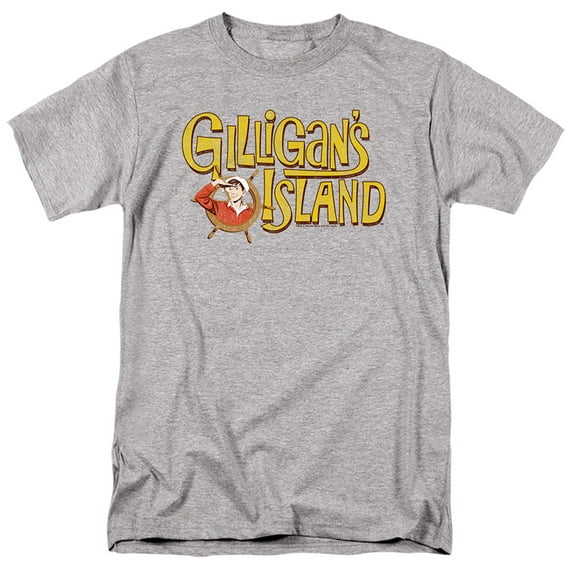 Gilligan's Island LOGO Retro TV Show Adult T-shirt, XL