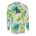 thumbnail image 1 of Gillz Blazing Yellow Men's Contender Series Long Sleeve UV Fishing Tee, 1 of 3
