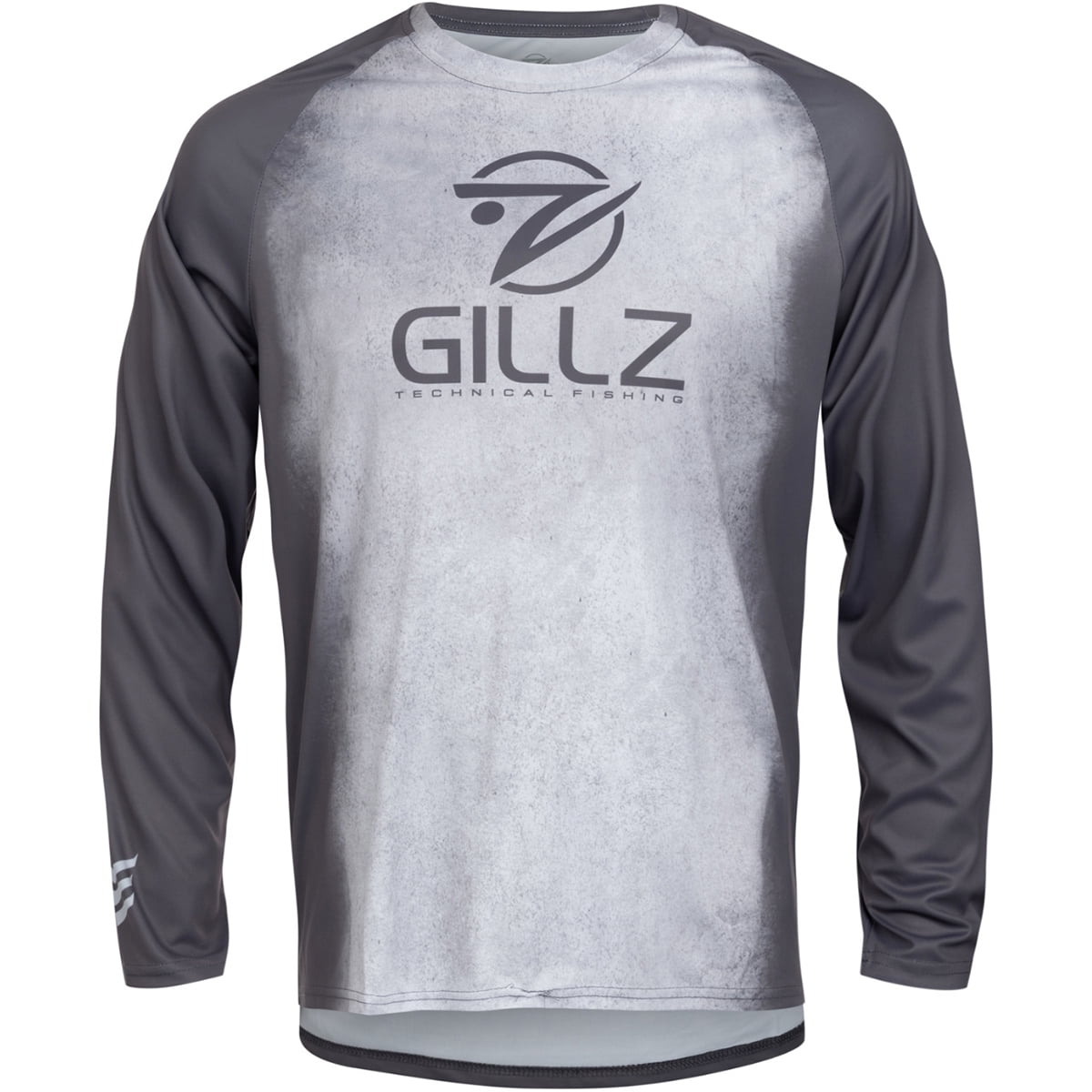 Gillz Contender Series GWS UV Long Sleeve T-Shirt - Small - Glacier Gray 
