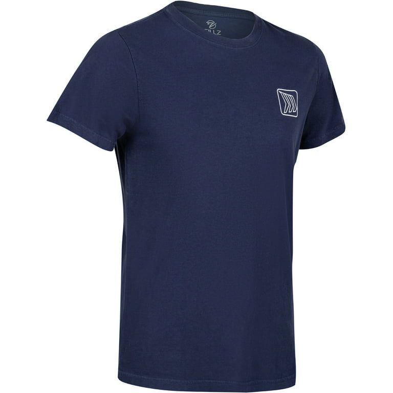 Gillz Contender Splinter Horizontal Logo Wordmark T-Shirt - Large - Dress  Blues - Walmart.com