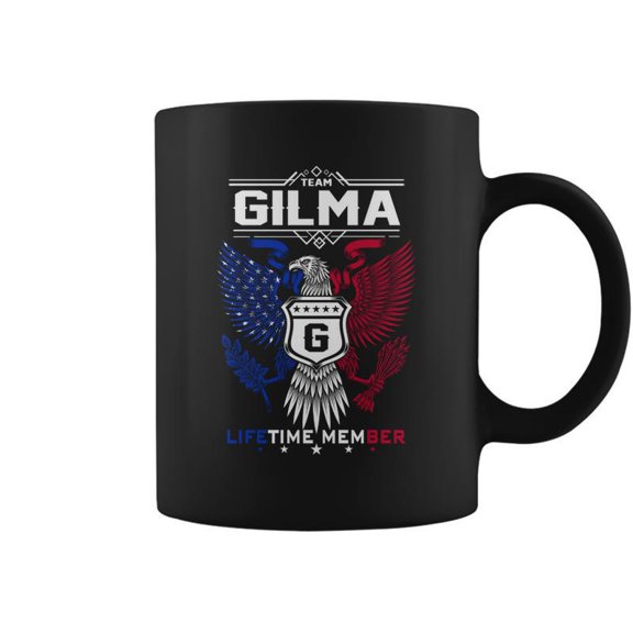 Gilma Name Gilma Eagle Lifetime Member G Coffee Mugs