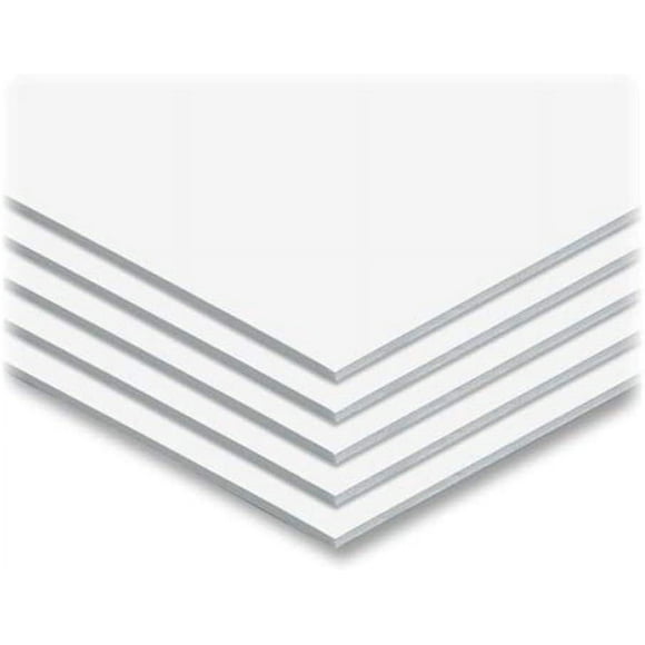 Gilman Brothers. Foam Board, White, 32 x 40 Inch, 3/16” Thickness (5mm), Core Backings. 25 Sheets.