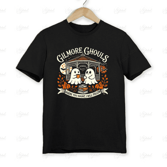 Gilmore Ghouls Fall Vibes Comfort Colors Autumn Festival Unisex T-Shirt, up to size 5XL
