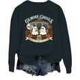 thumbnail image 1 of Gilmore Ghouls Halloween Sweatshirt Ghost Spooky Season Halloween Shirt Funny Ghost Tops, 1 of 7